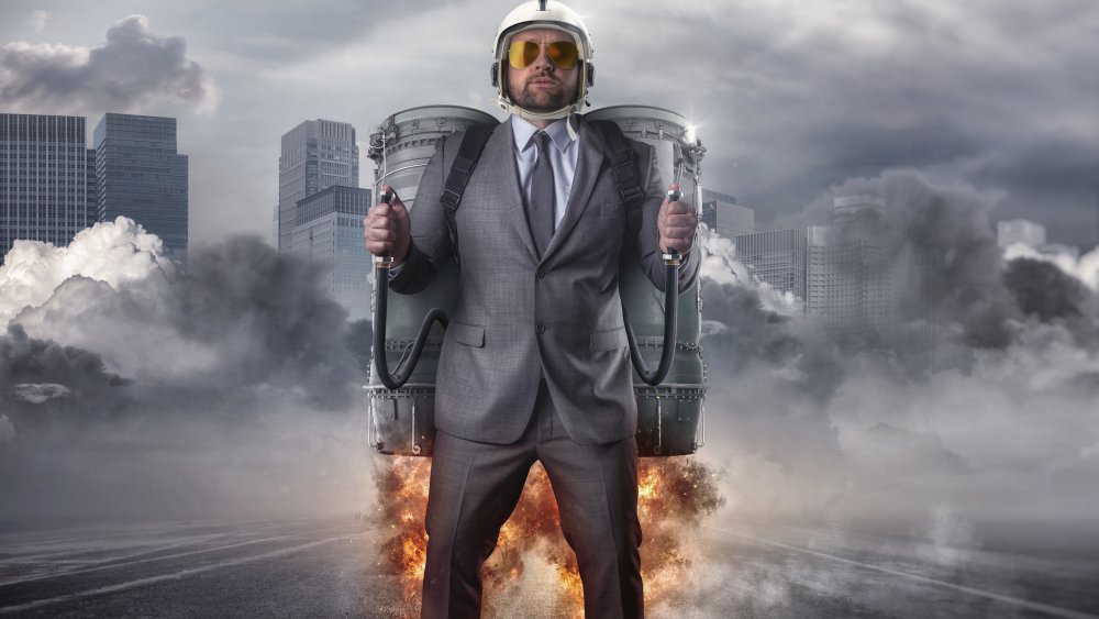 jetpack pour aller au travail