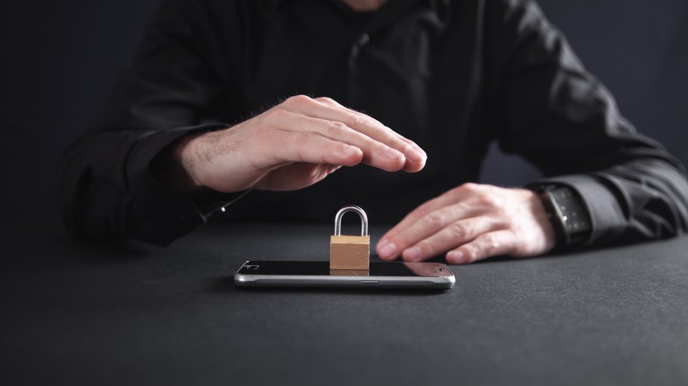 Téléphone verrouillé