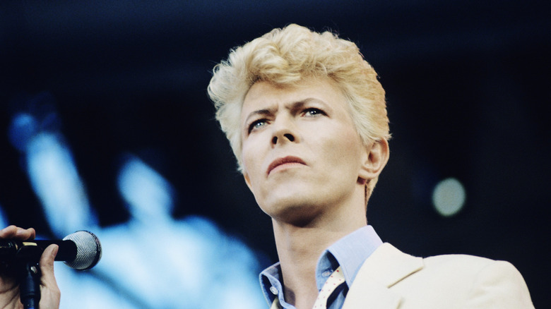 David Bowie sur scène à Vancouver en 1983