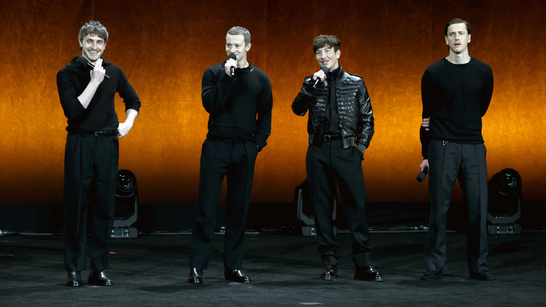 Paul Mescal, Joseph Quinn, Barry Keoghan et Harris Dickinson