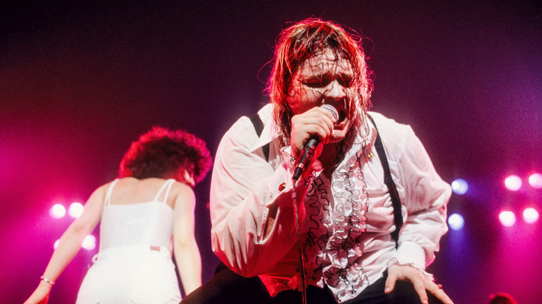 Meat Loaf sur scène en 1978