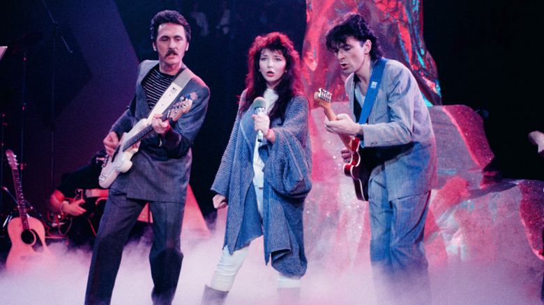 Kate Bush en concert dans les années 80