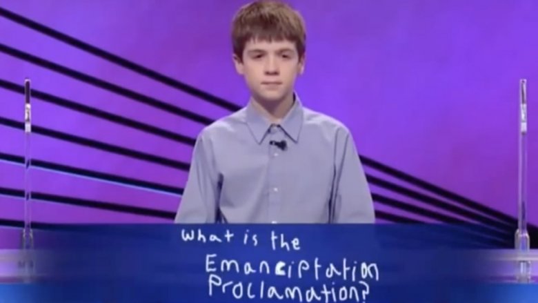 Thomas Hurley dans Kids Week sur Jeopardy!