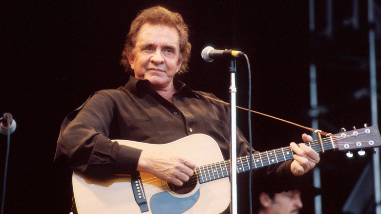Johnny Cash sur scène
