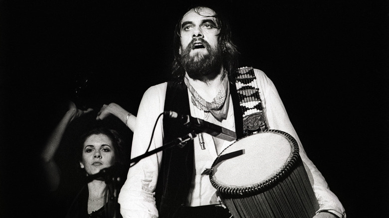 Mick Fleetwood et Stevie Nicks en concert