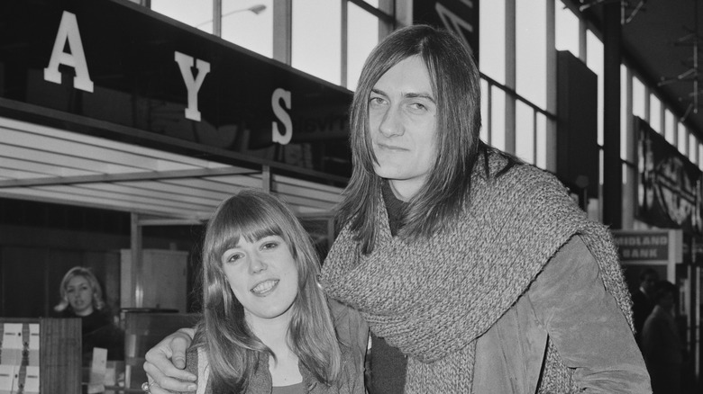 Jenny Boyd et Mick Fleetwood souriants