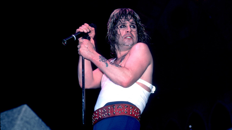 Ozzy Osbourne en concert en 1982