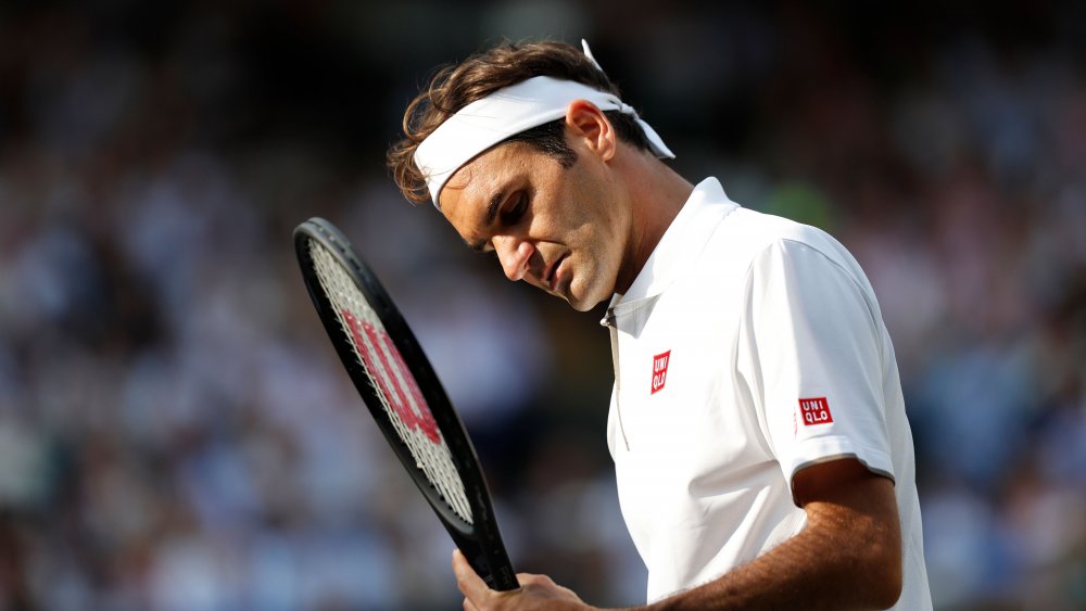 Raquette de Roger Federer