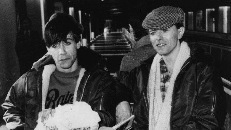 Iggy Pop et David Bowie en 1977