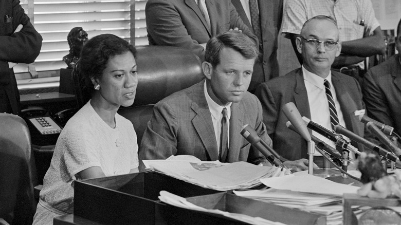 Gloria Richardson et Robert F. Kennedy