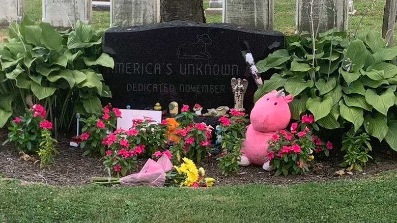 La tombe de Joseph Augustus Zarelli