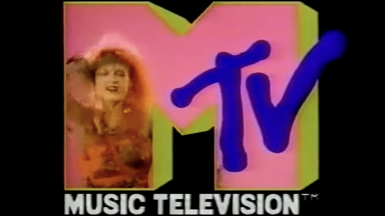 Cyndi Lauper dans une publicité MTV