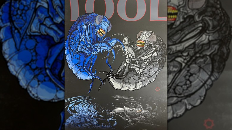 Affiche Tool avec des puces en duel