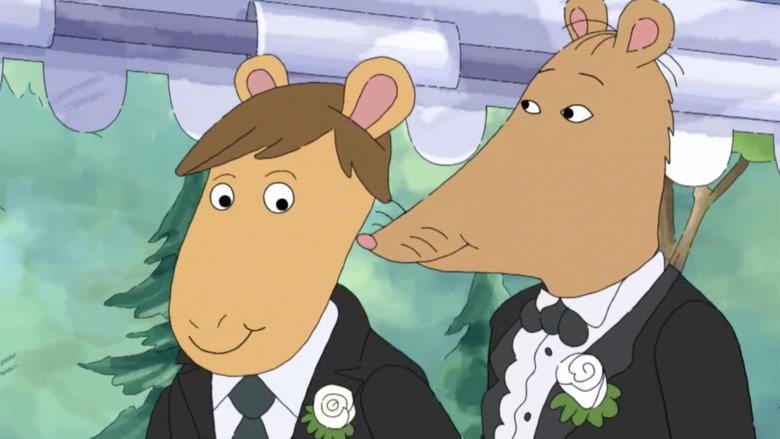 Capture d’écran d’Arthur, le mariage de Mr. Ratburn