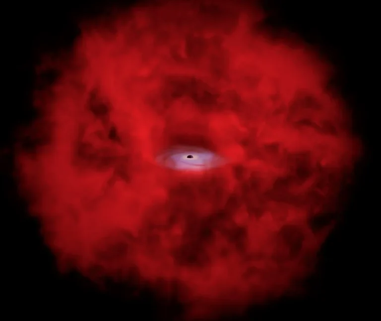 Ce point rouge à rayons X qui pourrait trahir les trous noirs cachés du jeune Univers