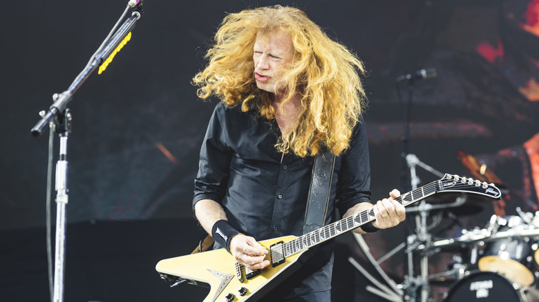 Dave Mustaine sur scène