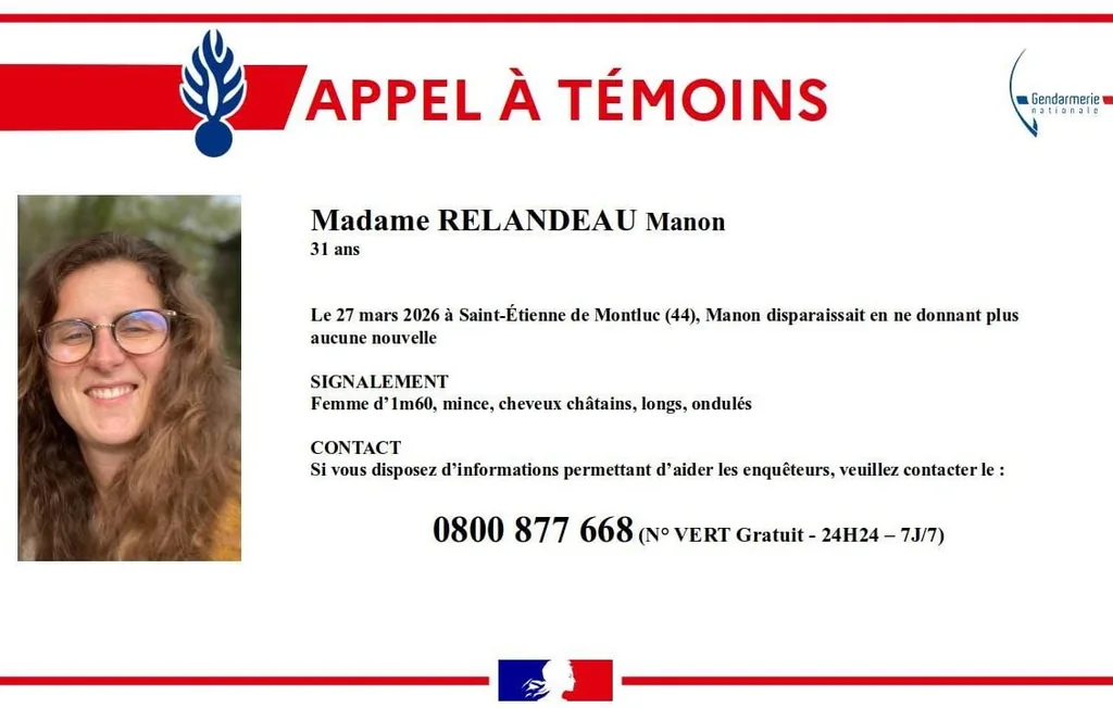 Disparition de Manon Relandeau près de Nantes : appel à témoins lancé