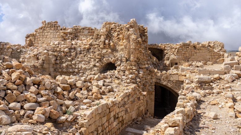 Ruines de château de croisés