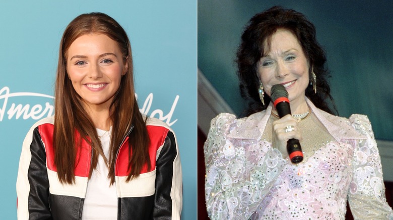 Image composite d'Emmy Russell et Loretta Lynn