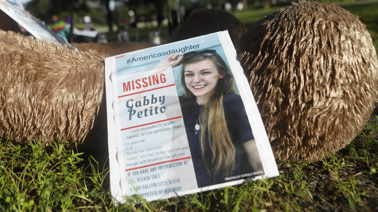 Affiche de disparition de Gabby Petito