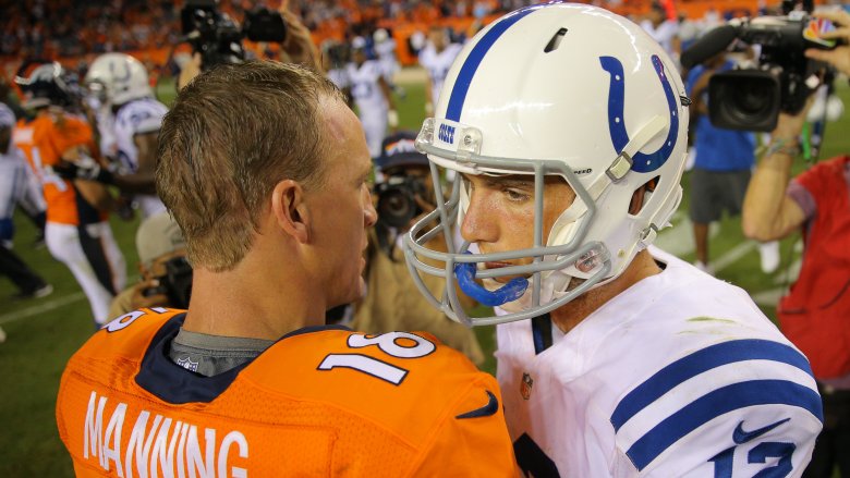 Peyton Manning et Andrew Luck