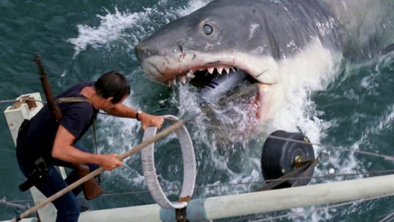 Roy Scheider dans Les Dents de la mer