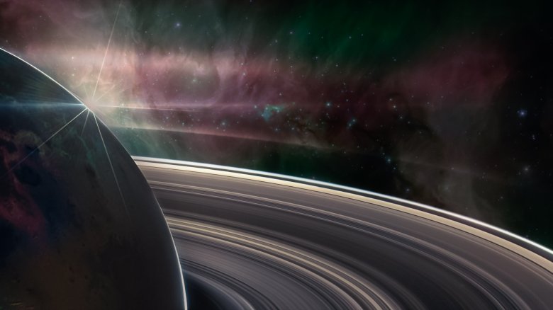 Les anneaux de Saturne