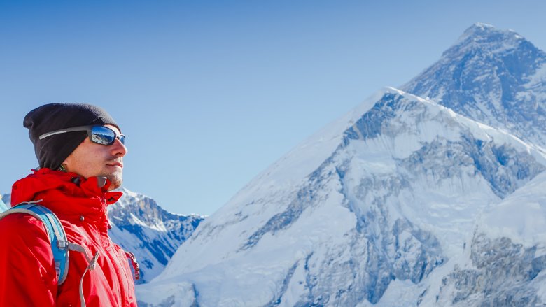 Mont Everest, homme