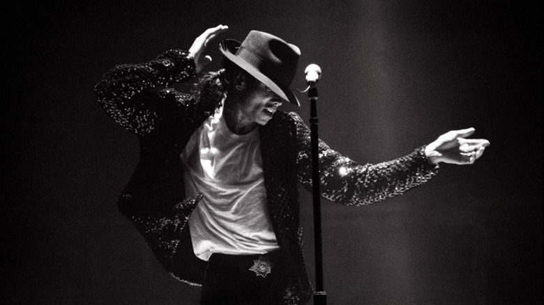 Michael Jackson sur scène en 1995