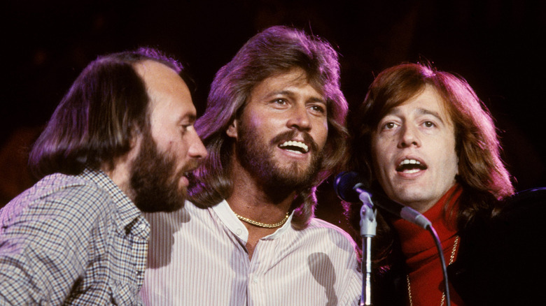 Maurice, Barry et Robin Gibb des Bee Gees