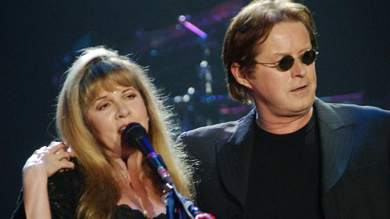 Stevie Nicks et Don Henley sur scène