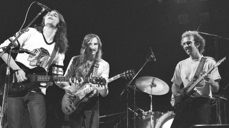 Les Eagles sur scène dans les années 1970