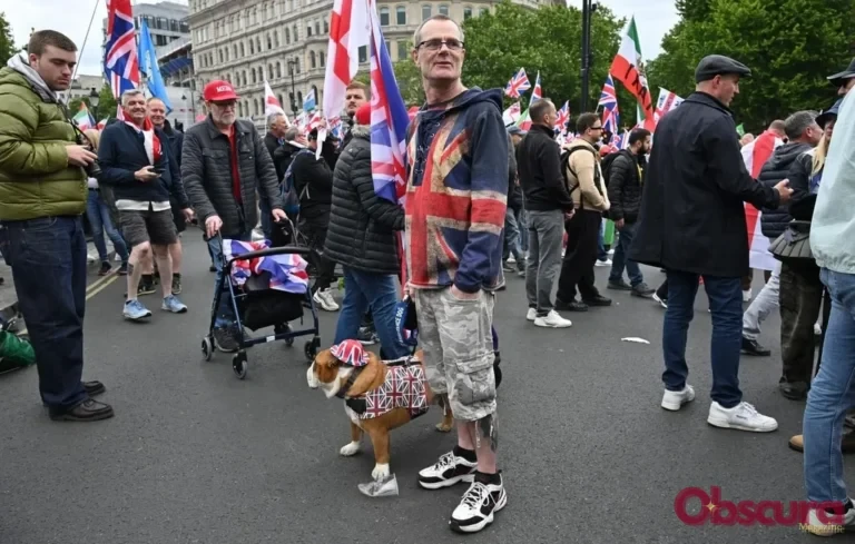 Londres : forte mobilisation de l&rsquo;extrême droite sous haute tension