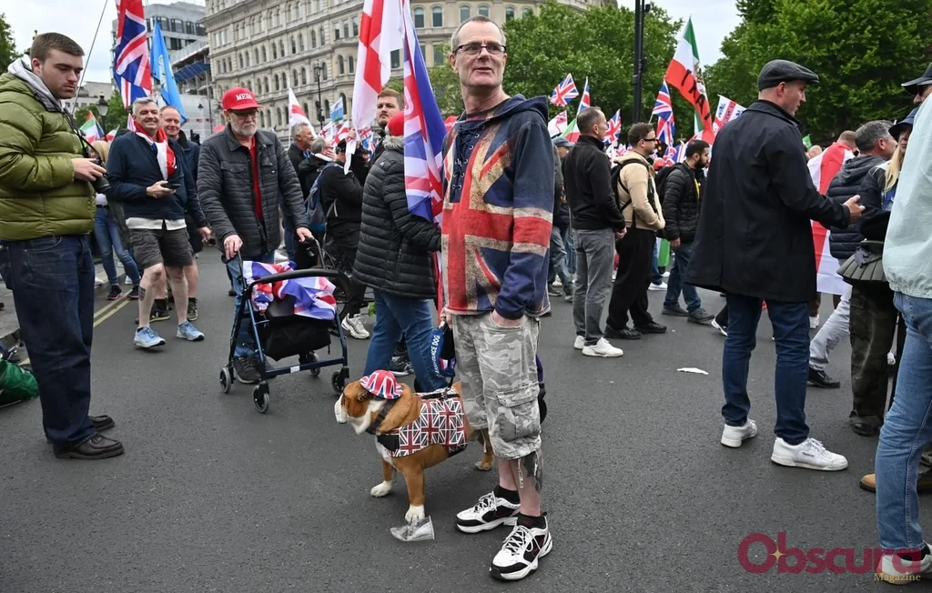 Londres : forte mobilisation de l'extrême droite sous haute tension
