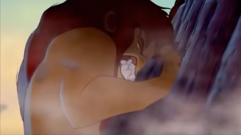 mort de Mufasa dans Le Roi Lion