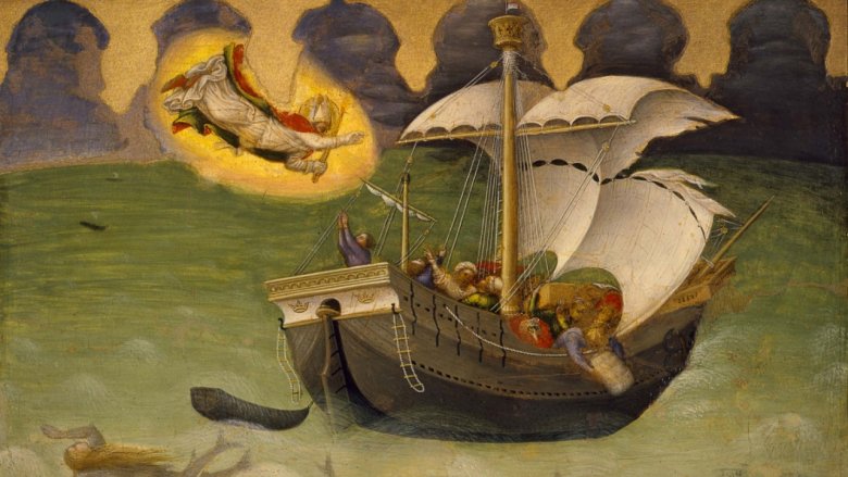 Saint Nicolas sauve des marins pendant son sommeil