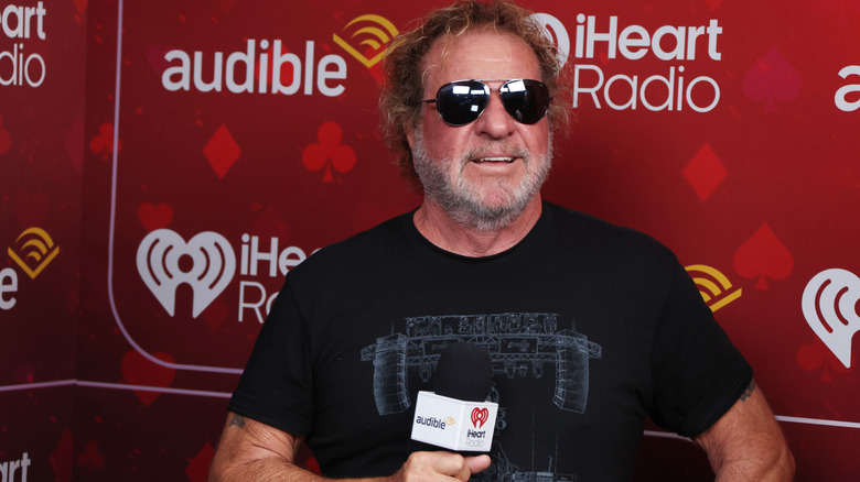 Sammy Hagar souriant