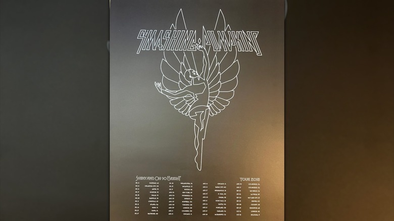 Affiche Smashing Pumpkins avec un ange sombre