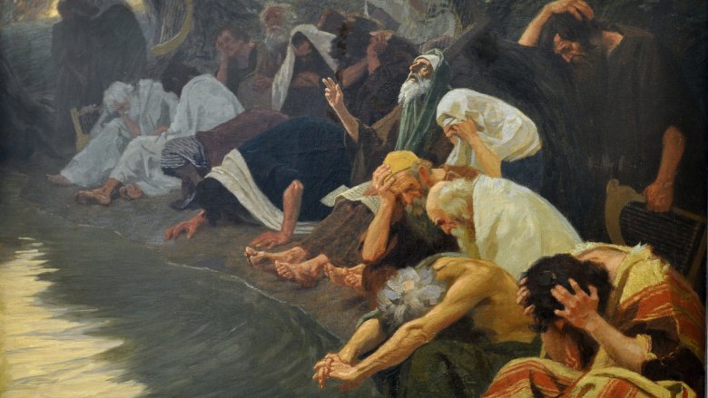Painting On the Waters of Babylon