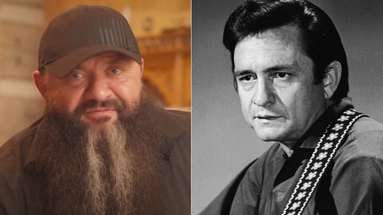 Image composite de Thomas Gabriel et Johnny Cash