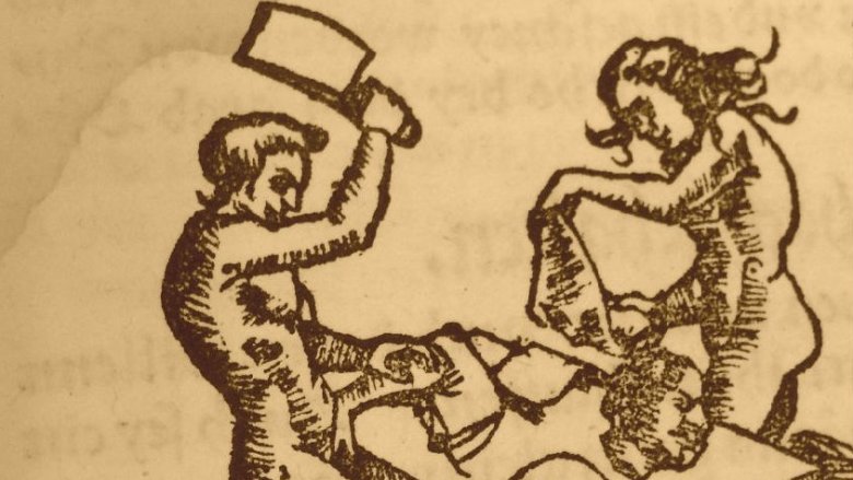 Illustration de cannibalisme associée au Wendigo