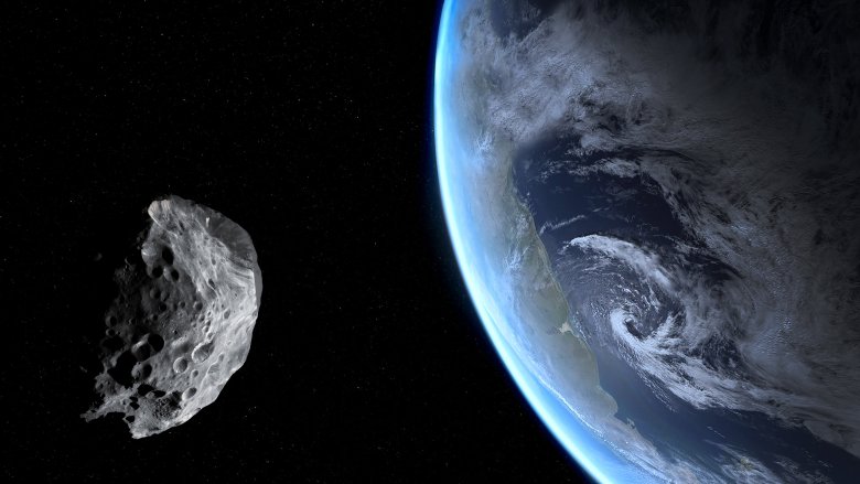 Astéroïde se rapprochant de la Terre