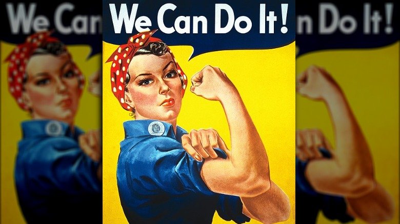 Rosie la riveteuse, symbole des femmes au travail pendant la Seconde Guerre mondiale