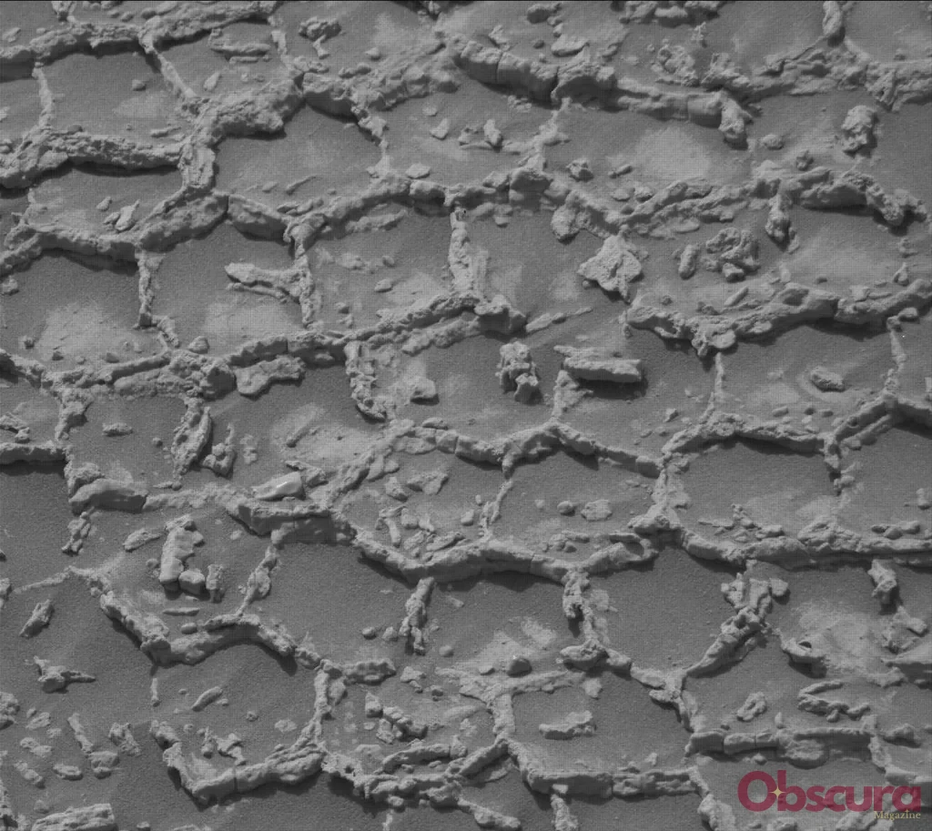 Sur Mars, Curiosity examine une surface en « nid d’abeille » sans tirer de conclusion hâtive