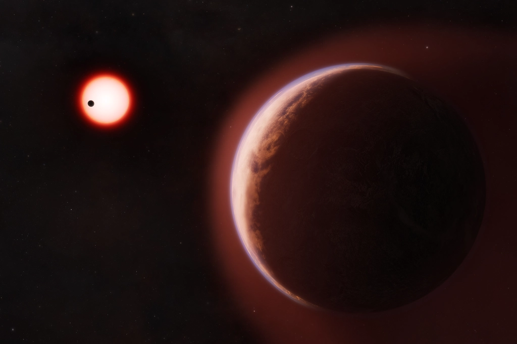 LHS 1140 b : le signal d’hélium qui apparaît puis s’efface autour d’une planète rocheuse