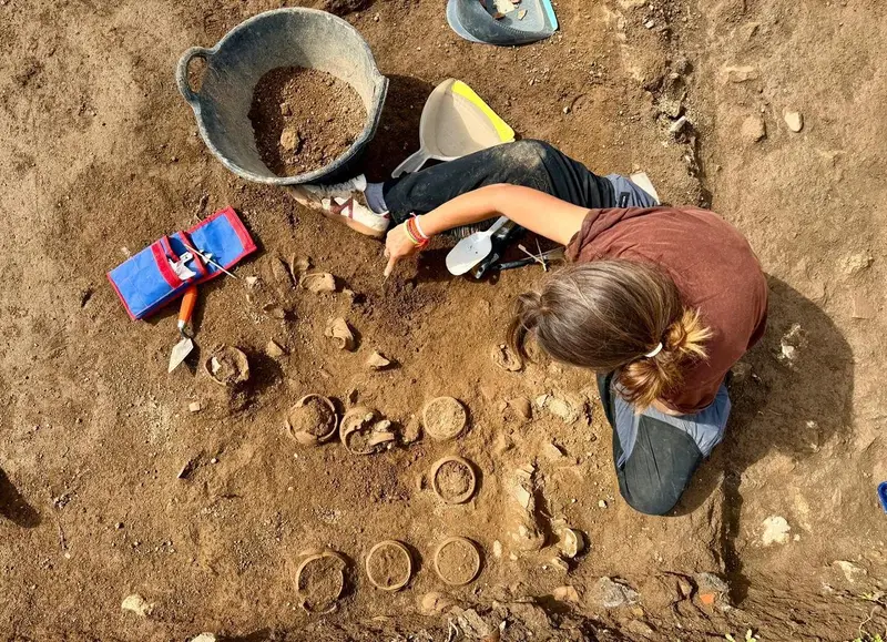 Sous Villa Adriana, une chambre républicaine rappelle que le site existait avant Hadrien