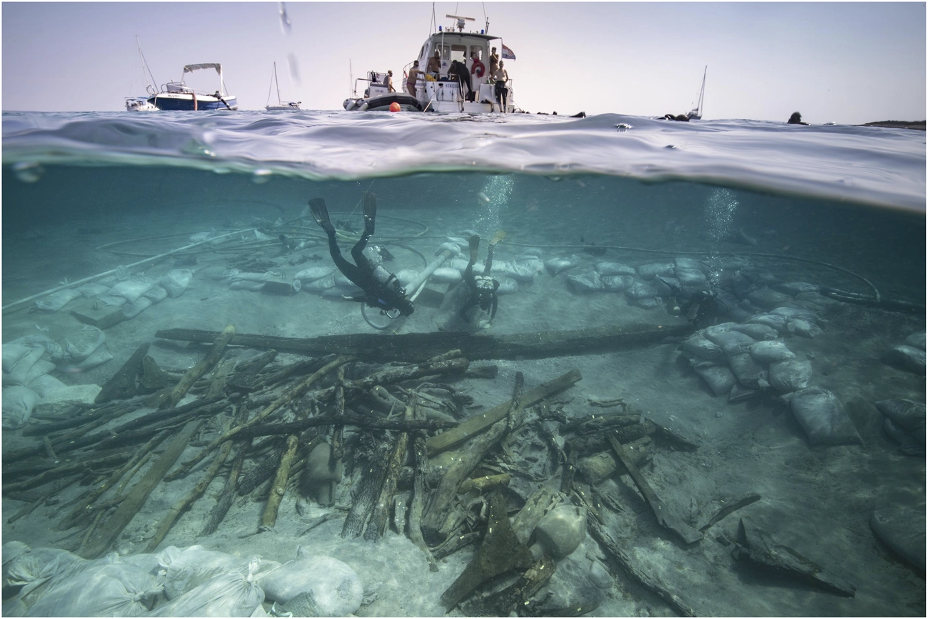 Une épave romaine révèle ce qui gardait ses planches étanches il y a 2 200 ans