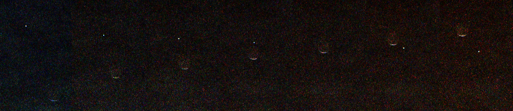 Séquence montrant la Terre passer derrière Phobos vue par Perseverance