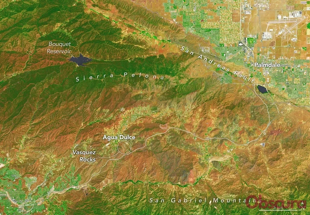 Vasquez Rocks : pourquoi ces falaises de Californie semblent défier la gravité